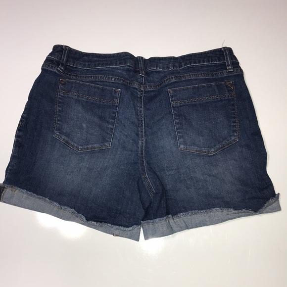 Apt 9 Shorts Denim Blue Size 14 - Picture 3 of 8